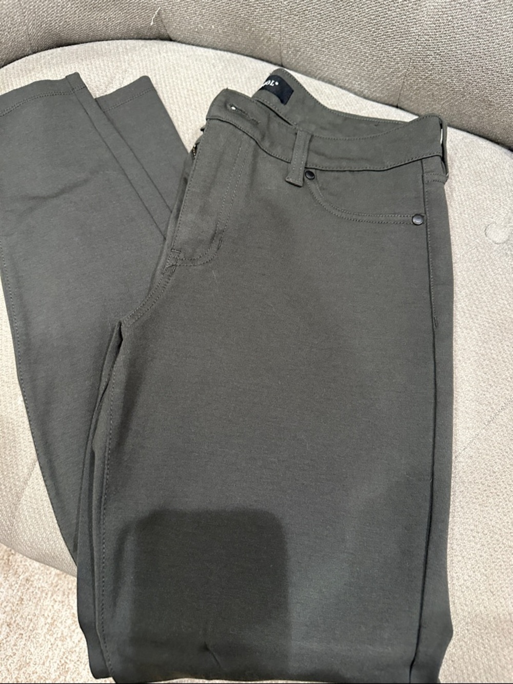 Liverpool Olive Green Legging Jeans